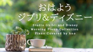 Studio Ghibli and Disney Relaxing Pian Collection -Relaxing Music,Birds Sounds, Piano Covered by kno