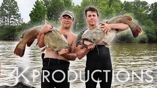 Grabbling Giant Catfish in Mississippi | Bryant’s Bachelor Weekend