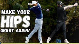 Learn the Rory Mcilroy Golf Swing Hip MOVE!