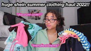 HUGE SHEIN SUMMER CLOTHING HAUL 2022!! *trendiest items*