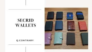 New Secrid Wallets