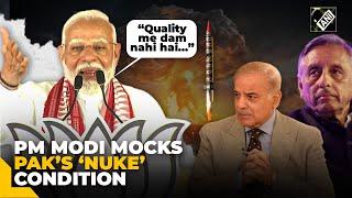 “Dam nahi hai…” PM Modi mocks Pakistan’s nuke condition after Mani Shankar’s ‘atom bomb’ remark