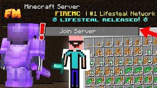 I Got Unlimited MONEY In FireMc Minecraft Server...