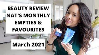 BEAUTY REVIEW | NAT’S MONTHLY EMPTIES / FAVOURITES - (Cleanser / Lipstick / Moisturiser) March 2021