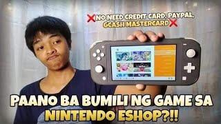 PAANO BA BUMILI NG GAME SA NINTENDO ESHOP?!! [CODASHOP METHOD] | BNJ