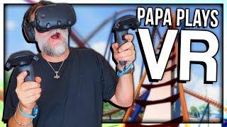 PAPANOMALY PLAYS VIRTUAL REALITY (AND FALLS, A LOT)