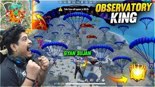 King of Observatory || Free Fire || Gyan Gaming
