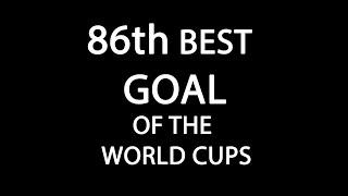 Robert Körner scored the 86th best goal of the World Cups against Switzerland in Switzerland 1954.