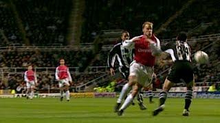 Dennis Bergkamp pirouette goal vs Newcastle | 2001/02 [HQ]