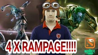 DAXAK 4 TIMES RAMPAGE!!! | GAMBIT | Bucharest Minor | Dota 2 HIGHLIGHT