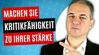 Wie gehe ich mit innerer und äußerer Kritik um? So geht es!