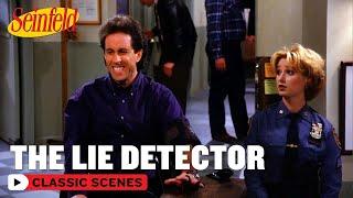 Jerry Tries To Fool A Lie Detector Test | The Beard | Seinfeld