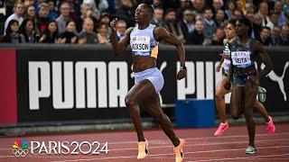 Shericka Jackson dominates Zurich field to keep 200m win streak alive | NBC Sports