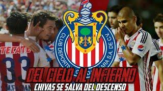 El Dia en que CHIVAS estuvo apunto de DESCENDER