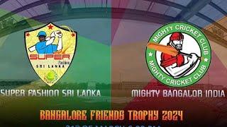 Super Fashion Sri Lanka Vs Mighty Bangalore India Match Full Highlights | Cricket Highlights