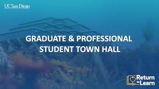 Return to Learn: Graduate and Professional Town Hall (August 6)