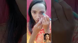 Jodha (Paridhi Sharma) inspired makeup look #shortvideo #ytshortsvideo #mekuptutorial #jodhaakbar