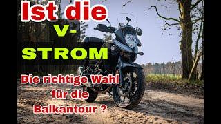 Suzuki V-STROM 650/ das perfekte Motorrad für meine Balkantour?#motorrad #motovlog