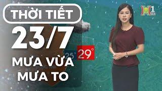 Dự báo thời tiết Hà Nội hôm nay ngày mai 23/7 | Thời tiết Hà Nội mới nhất | Thời tiết 3 ngày tới