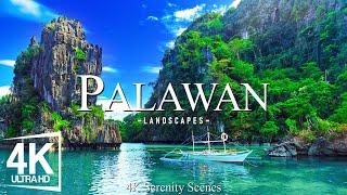 4K Palawan - The Pristine Beaches and Crystal Clear Waters of the Philippine Paradise