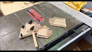 DIY Feather board for the table saw and bandsaw #diy