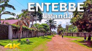 Entebbe Walking Tour – Kampala's Airport city【4K - 60fps】