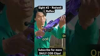 Clip with every sight challenge - #2 Redwell Reflex  #warzone #callofduty #cod #gaming #sniping