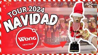 ️TOUR NAVIDAD WONG 2024  RÚSTICA, ALDEA DORADA, VIAJE DE SANTA, FIESTA Y PALACIO | Mamá de Compras