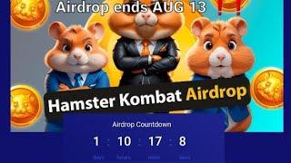 Hamster Airdrop Hurry Aug 13 Ends | Trust wallet