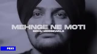 Mehnge Ne Moti Song  Sidhumoosewala New Punjabi Song 2023 Music Video