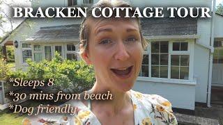 BRACKEN COTTAGE TOUR | NEW FOREST HOUSE SLEEPS 8 & DOG FRIENDLY | 1/2 AN HOUR FROM BEACH