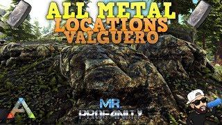 Ark Valguero | Complete Resource Guide (ALL TOP) Metal Locations