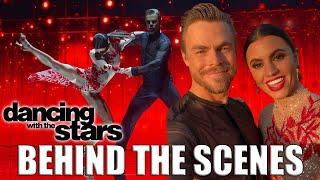 BEHIND THE SCENES of our DWTS Performance - Derek Hough and Hayley Erbert's Dayley Life