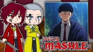 Mashle React To Mash | Mashle Magic and Muscles | Gacha React