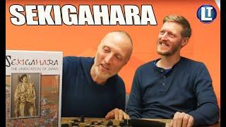 Sekigahara Board Game Unboxing