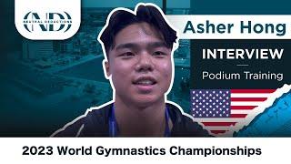 Asher Hong (USA) Podium Training Interview