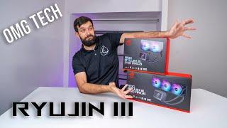 ASUS ROG RYUJIN III 360 & 240 - OMG Tech - This is the COOLEST cooler I've ever seen