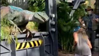 Raptor Encounter with Dino Mask  Pt.2