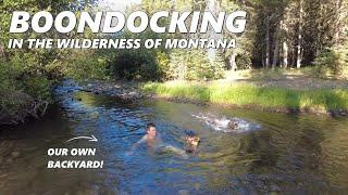 Boondocking in the Montana Wilderness | Perpetual Adventures | Episode 18