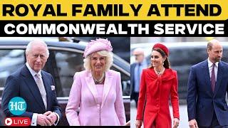 LIVE: Royal Family Mark Commonwealth Day at Westminster Abbey | Commonwealth Day Celebration