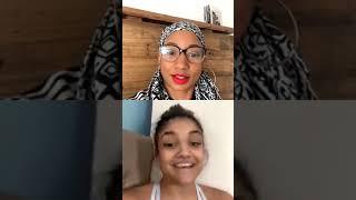 Laurie Hernandez on Monique Coleman Instagram Live 20/04/20