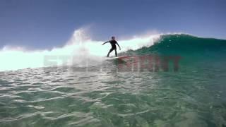 Video library, pre keyed footage, royalty free HD - surfer