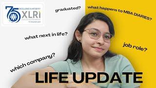 what happened after graduating from XLRI Jamshedpur HR batch 2024 ? life update, channel update