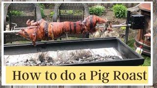 How To Roast a Pig over Fire | Crispy Pork on a Spit | Outdoor Cooking