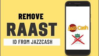 How to Remove Raast id From Jazzcash