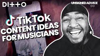 TikTok for Musicians: 15 Content Ideas To GROW Your Following | Ditto Music