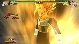 DBZ Budokai Tenkaichi 3 Teen Gohan SSJ2 Combo