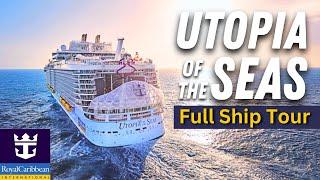 Royal Caribbean Utopia of the Seas Full Tour & Review 2024 (World's Second Largest Cruise Ship)