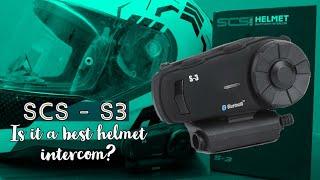 Brutally Honest Review Of SCS S3 Helmet Bluetooth Intercom Device - Unboxing & Test