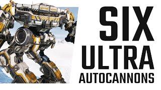 Six Ultra Autocannon - Dakka King Crab Build - Mechwarrior Online The Daily Dose #1333